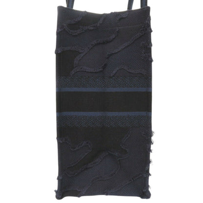 Christian Dior 2020 Resort Collection Book Tote Large Camouflage Canvas Navy Bag 0707Christian