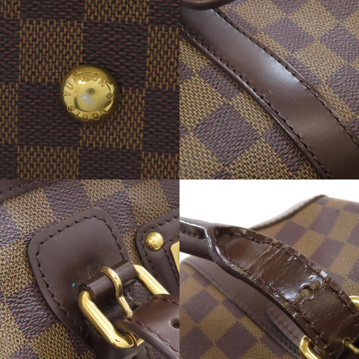 Louis Vuitton N52000 Berkeley Boston Bag Damier Canvas