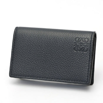 Loewe Card Holder Case C660M97X04 Calfskin Navy S-159323