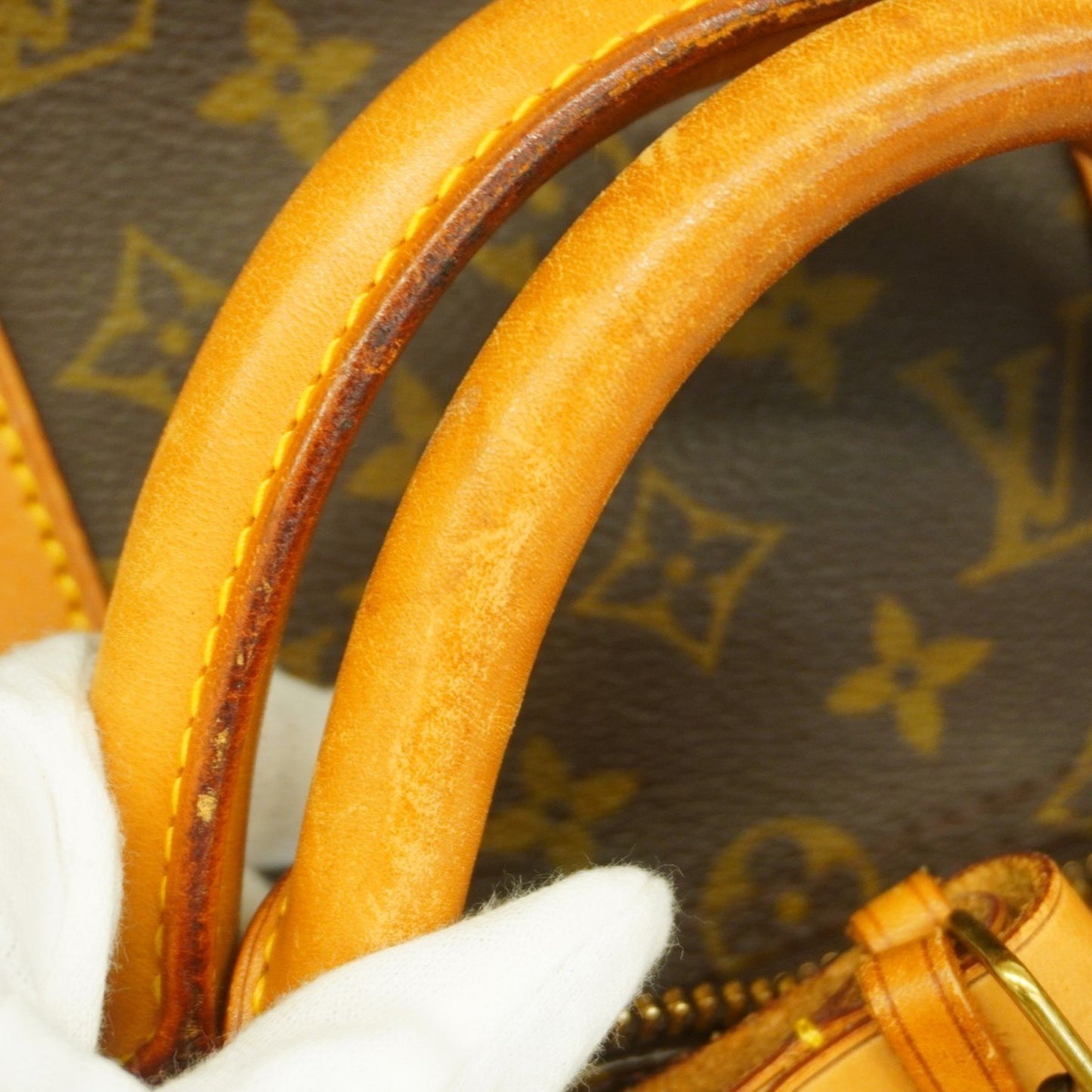 Louis Vuitton Monogram Keepall Bandouliere 50 Boston Bag M41416 Brown