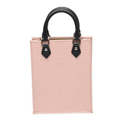 Louis Vuitton Epi Leather Petite Sac Plat Shoulder Bag M69575 Rose Ballerine