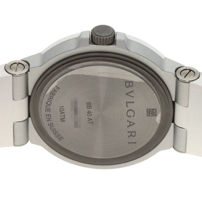 Bvlgari Bb40At Aluminum White Watch Aluminum/Rubber