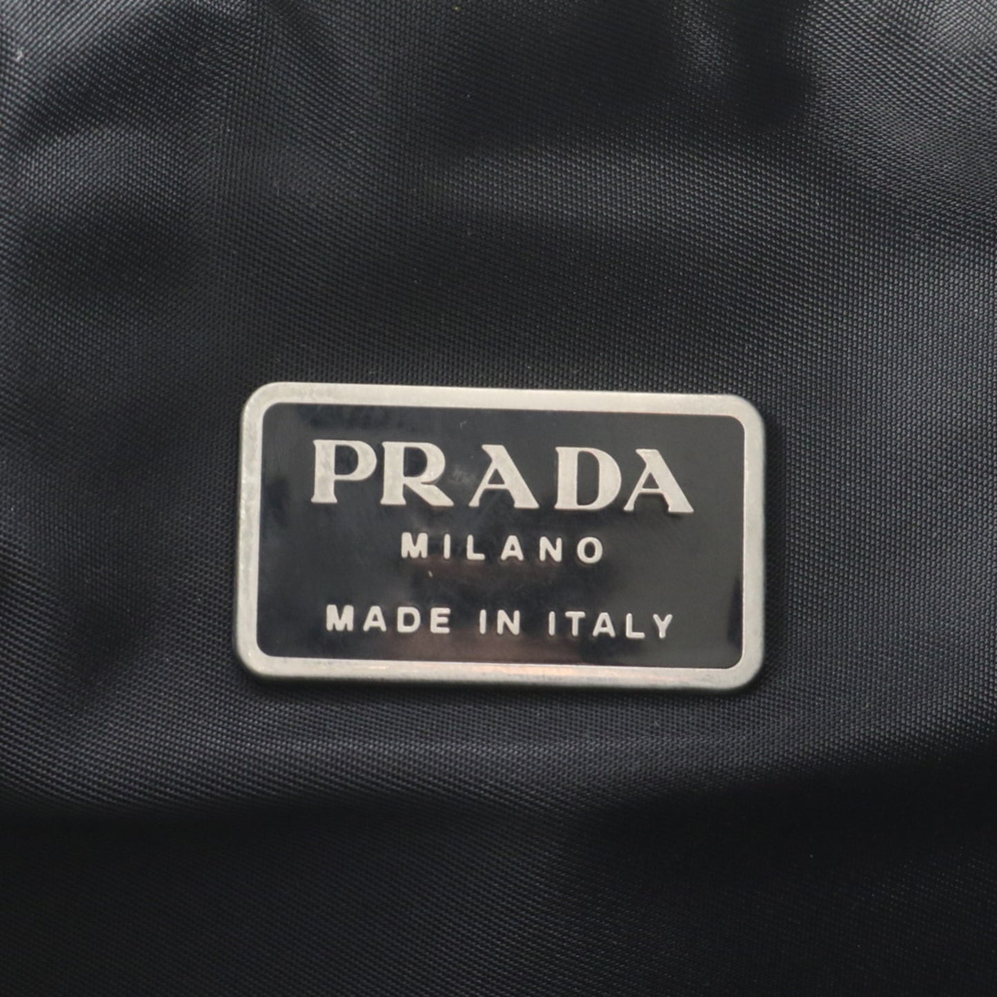 Prada Tessuto Nylon Backpack With Triangle Logo