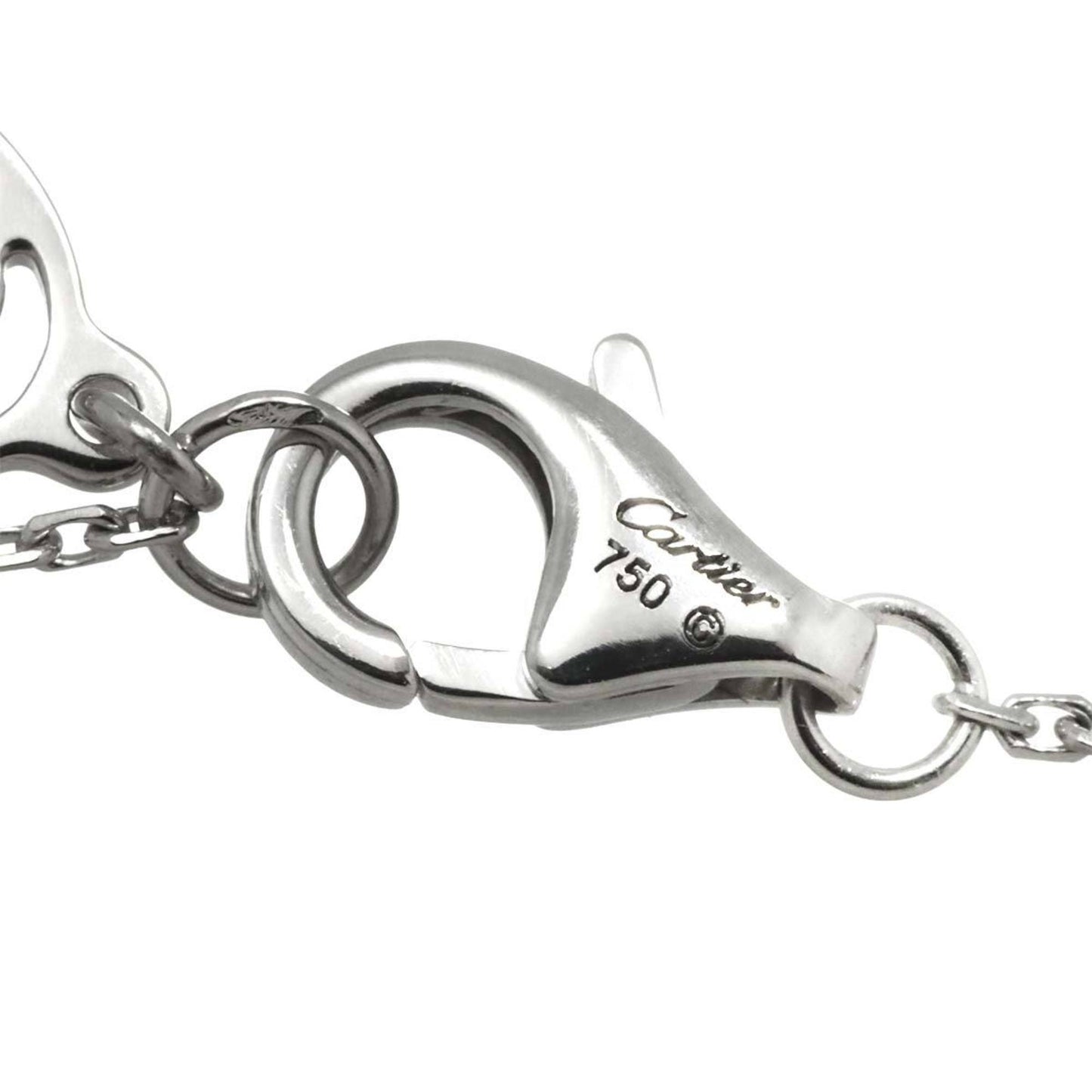 Cartier Heart Pav Diamond Necklace