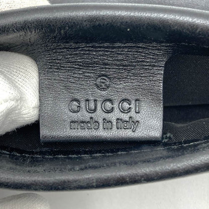 Gucci 95332 Shoulder Bag/Handbag In Beige/Black Canvas