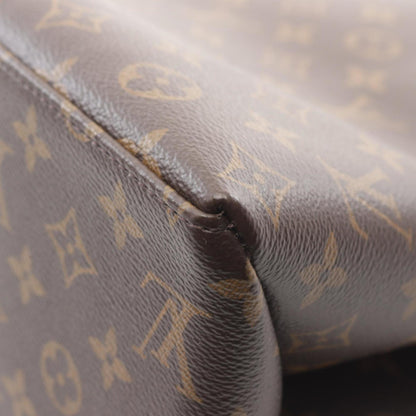 Louis Vuitton Petit Palais Mm Monogram Handbag Coated Canvas Leather