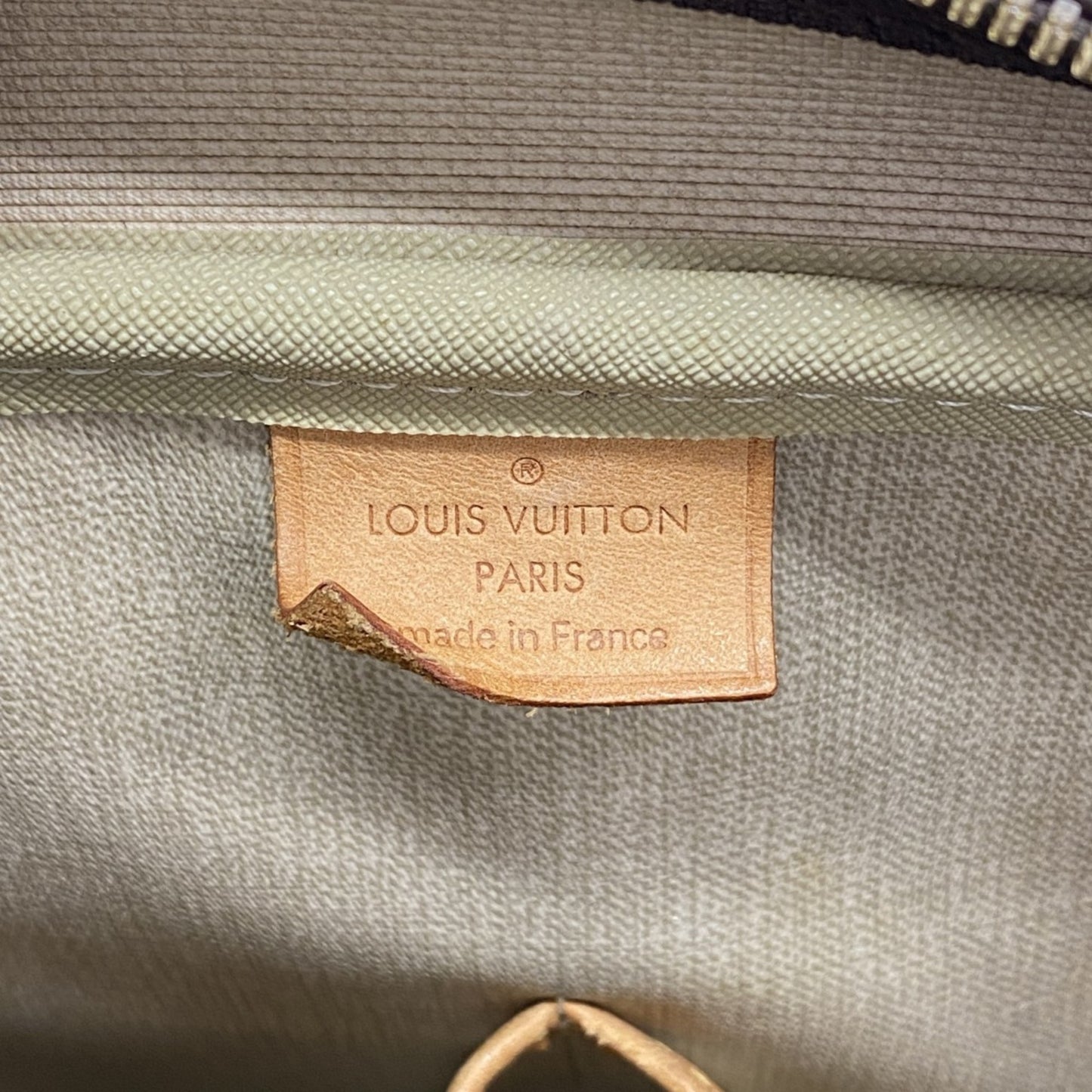 Louis Vuitton Monogram Deauville Handbag M47270 Brown