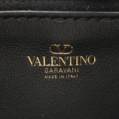 Valentino Garavani V Bucket Shoulder Bag Leather