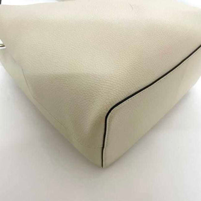 Coach 2Way Bag F-23331 White F34495 Leather Coach Crossbody Bucket