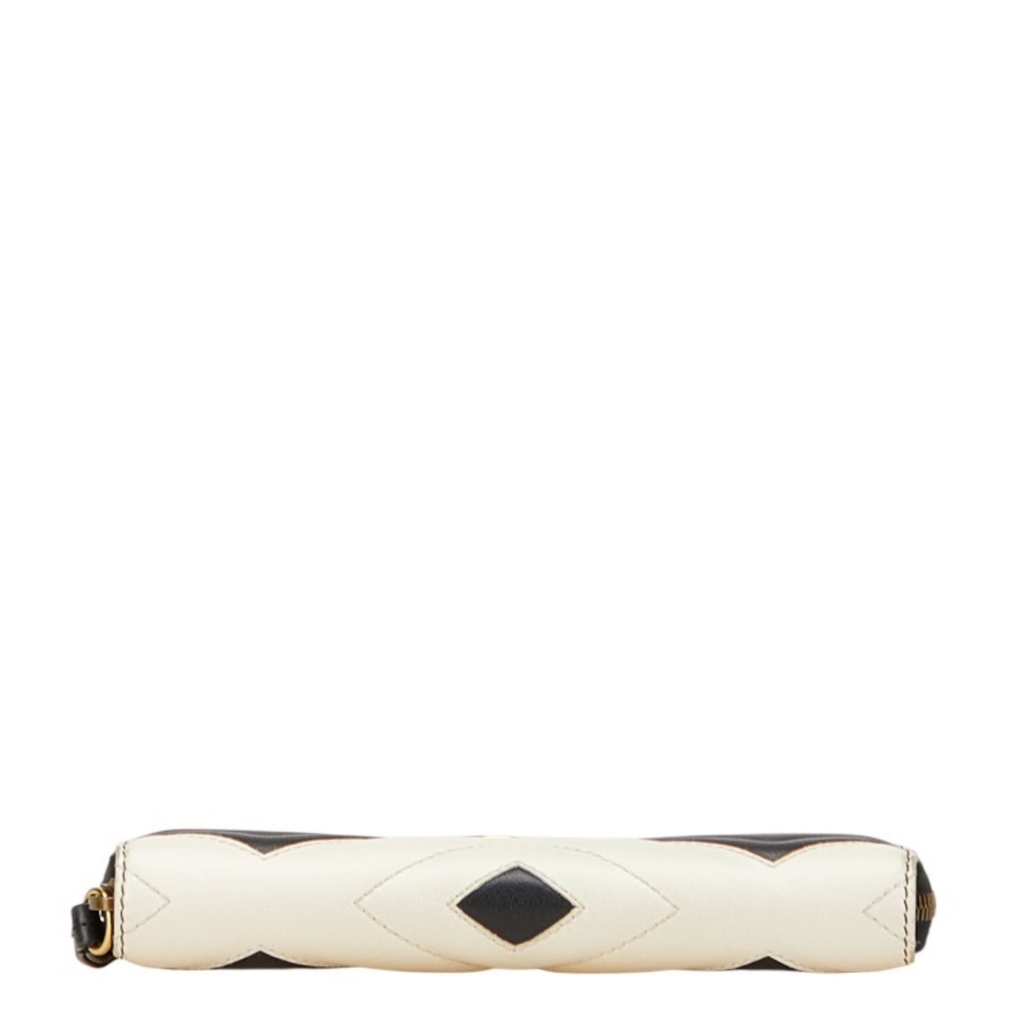 Gucci Gg Marmont Heart Quilted Zip-Around Long Wallet 443123 White