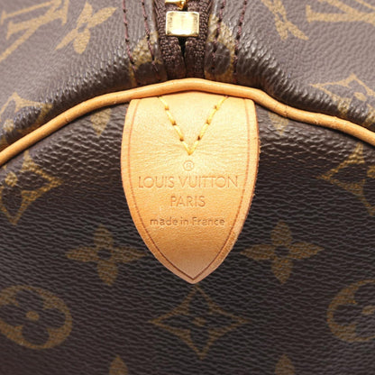 Louis Vuitton Keepall 55 Boston Bag Coated Canvas Leather Monogram
