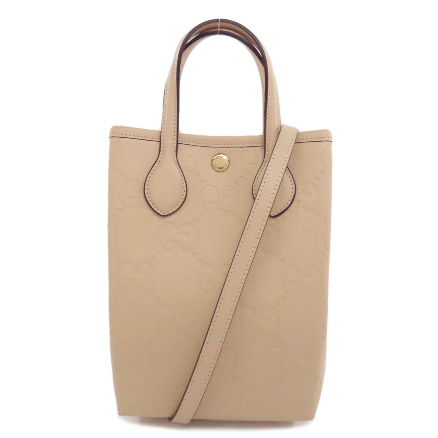 Gucci 790133 Gg Super Mini Bag Handbag Pvc