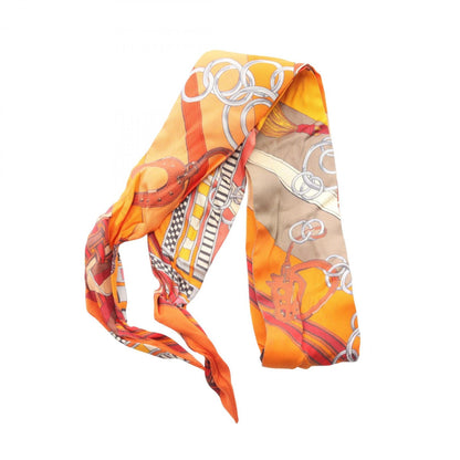 Hermes Herms Twilly Brides Et Gris Silk Scarf For Women