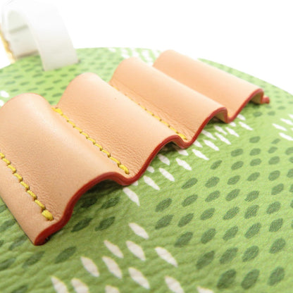 Unused Louis Vuitton Lv Bag Tag Golf Tee Damier Charm Gi1063 Canvas Leather Green 0499 Louis Vuitton