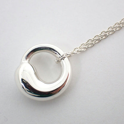 Tiffany 925 Eternal Circle Pendant Necklace