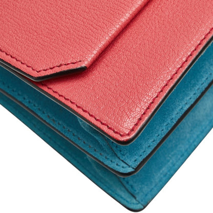 Miu Miu Miu Logo Crossbody Shoulder Bag 5Bh087 Pink Leather