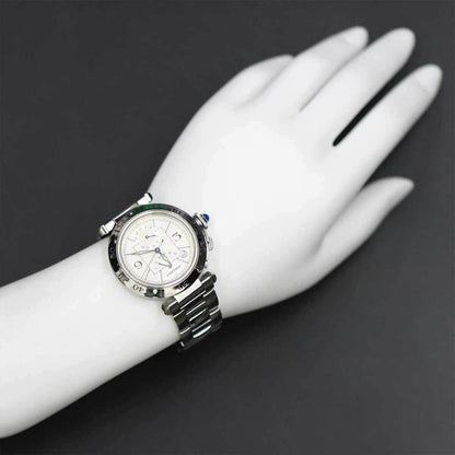 Cartier Pasha 38Mm Gmt W31037H3