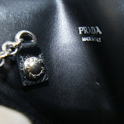 Prada Pouch 1Tl445 Black Leather