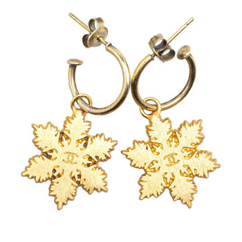 Chanel Snowflake Earrings