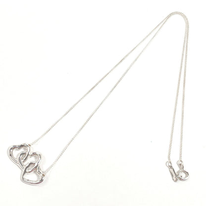 Tiffany & Co. Tiffany Triple Heart Necklace In 925 Sterling Silver