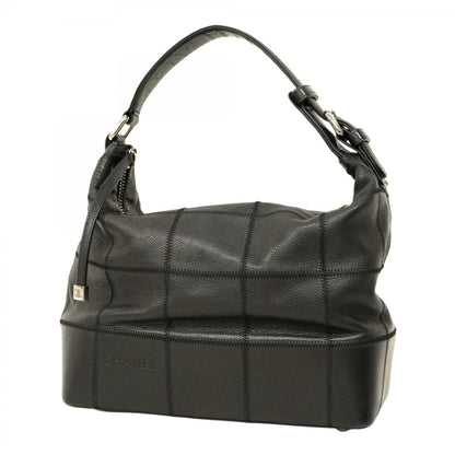 Chanel Chocobar Leather Shoulder Bag