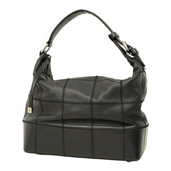 Chanel Chocobar Leather Shoulder Bag