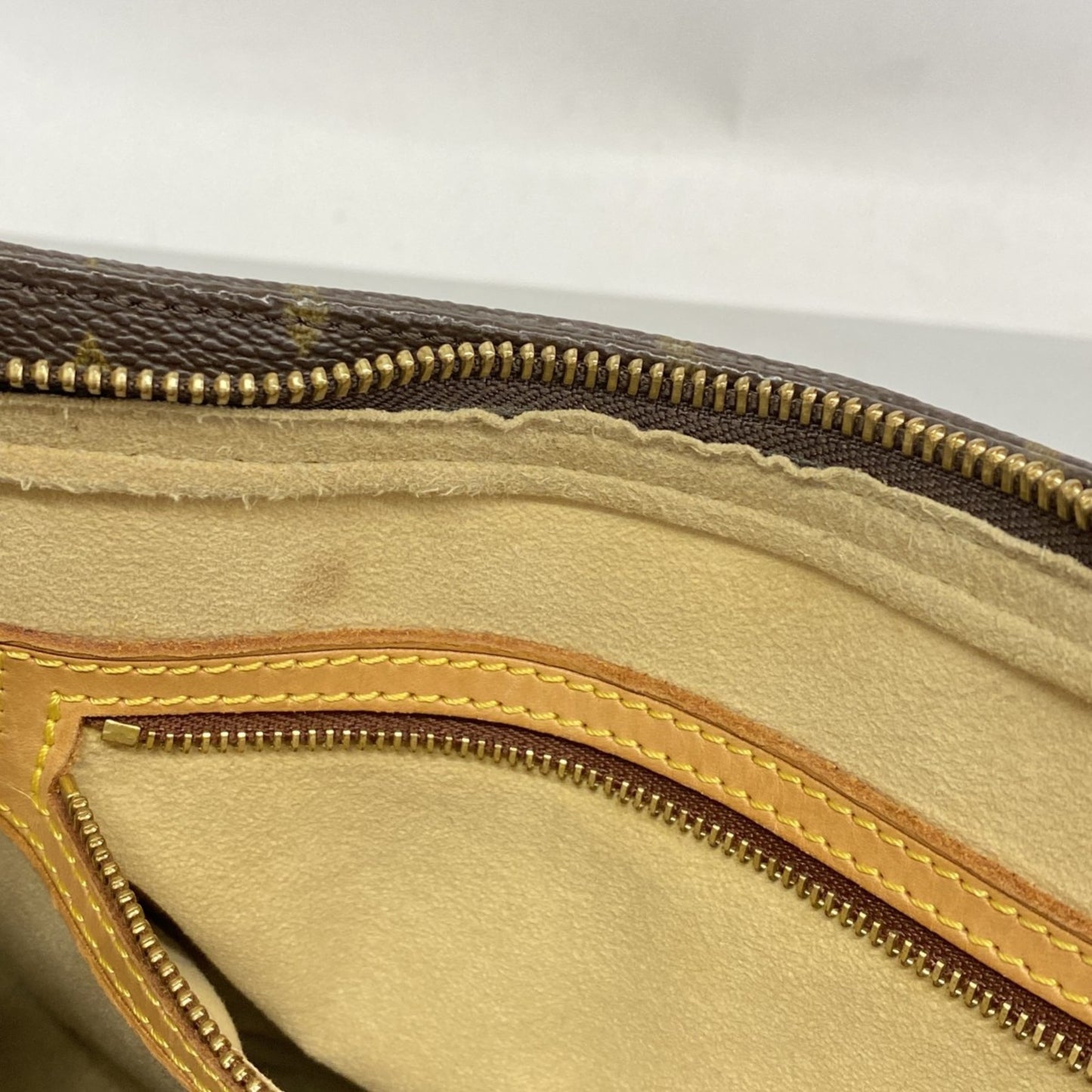 Louis Vuitton Monogram Looping Mm Shoulder Bag M51146 Brown