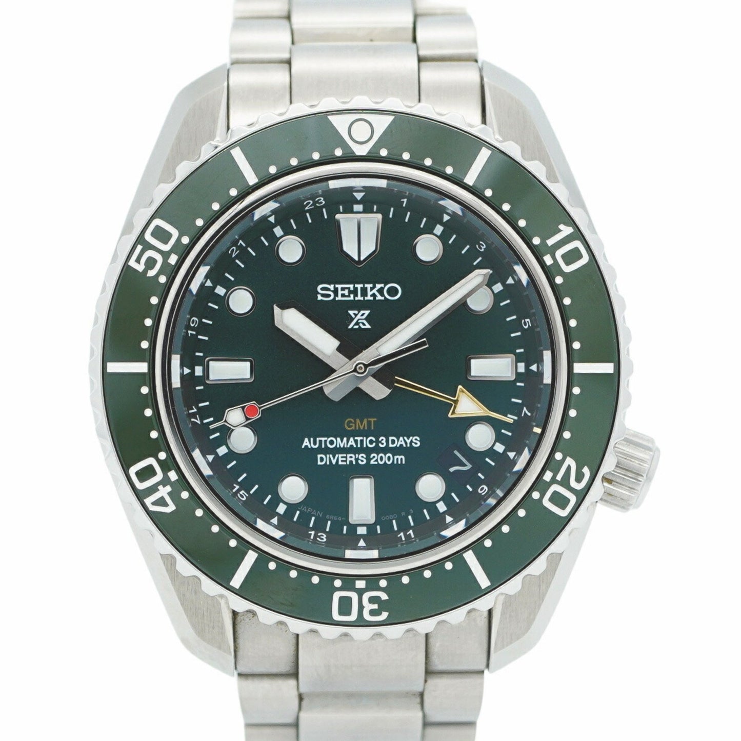 Seiko Prospex 6R54-00D0 Sbej009 Green Dial