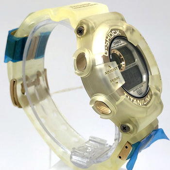 G-Shock Casio Watch Dw-9900Wc-9T Frogman Wccs White Skeleton Titanium Case Double Manta El Gold