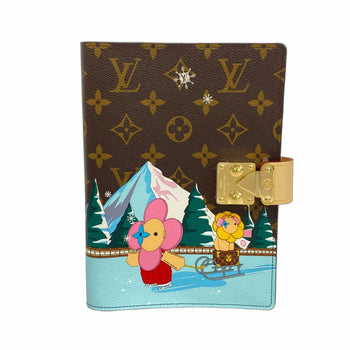 Louis Vuitton Monogram Vivienne Couverture Carne Paul Notebook Cover Gi0942 Brown