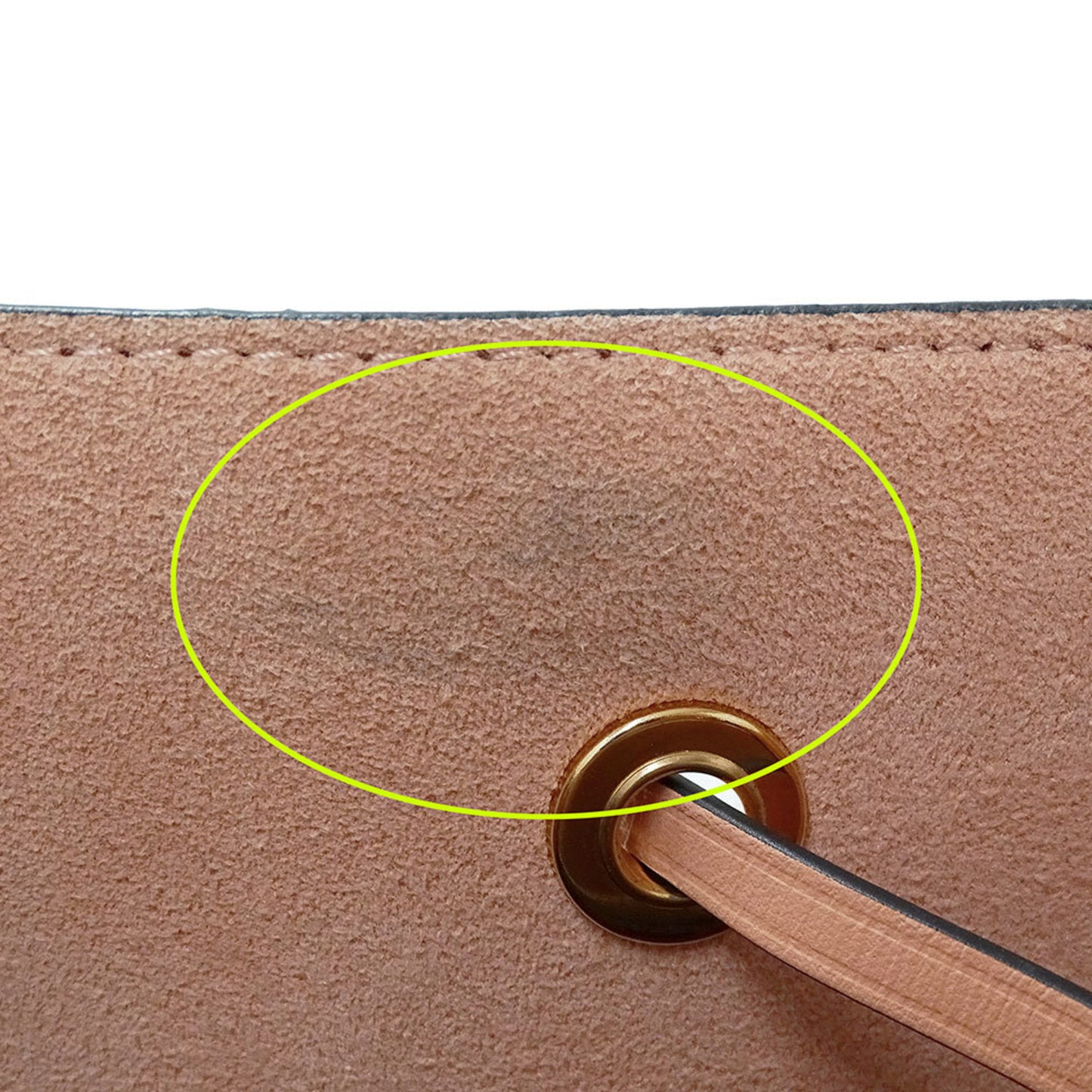 Louis Vuitton Neonoe Venus Damier Canvas Shoulder Bag (Brown/Pink) N40198