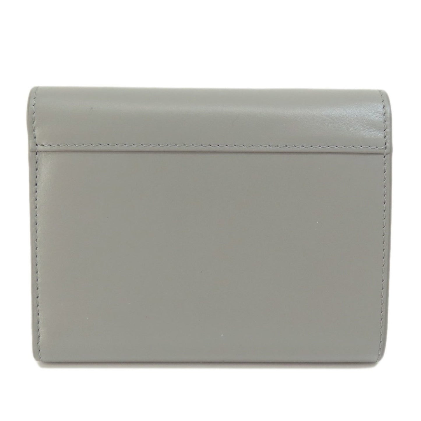 Celine C Hardware Bifold Wallet Leather