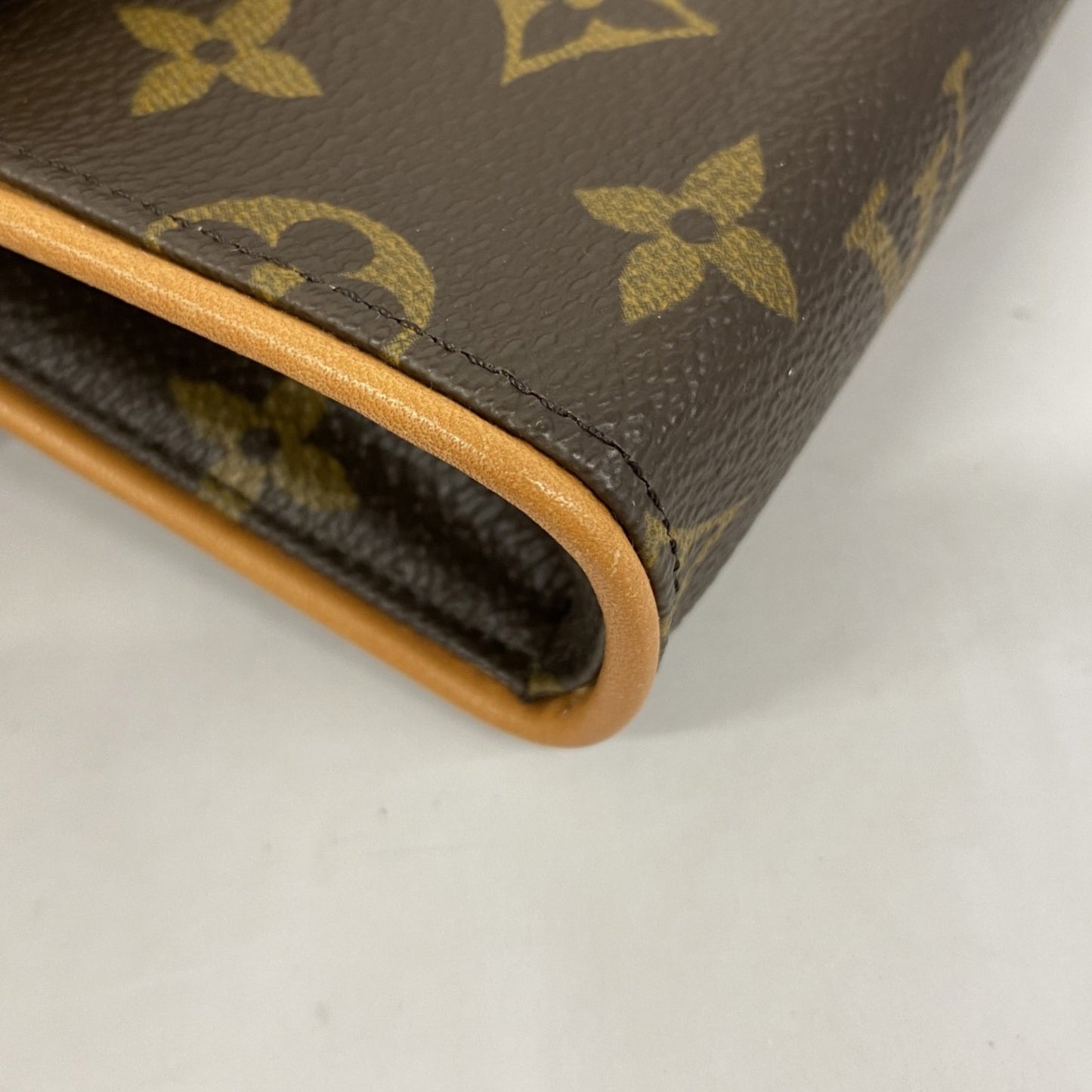 Louis Vuitton Monogram Pochette Florentine Waist Bag M51855 Brown