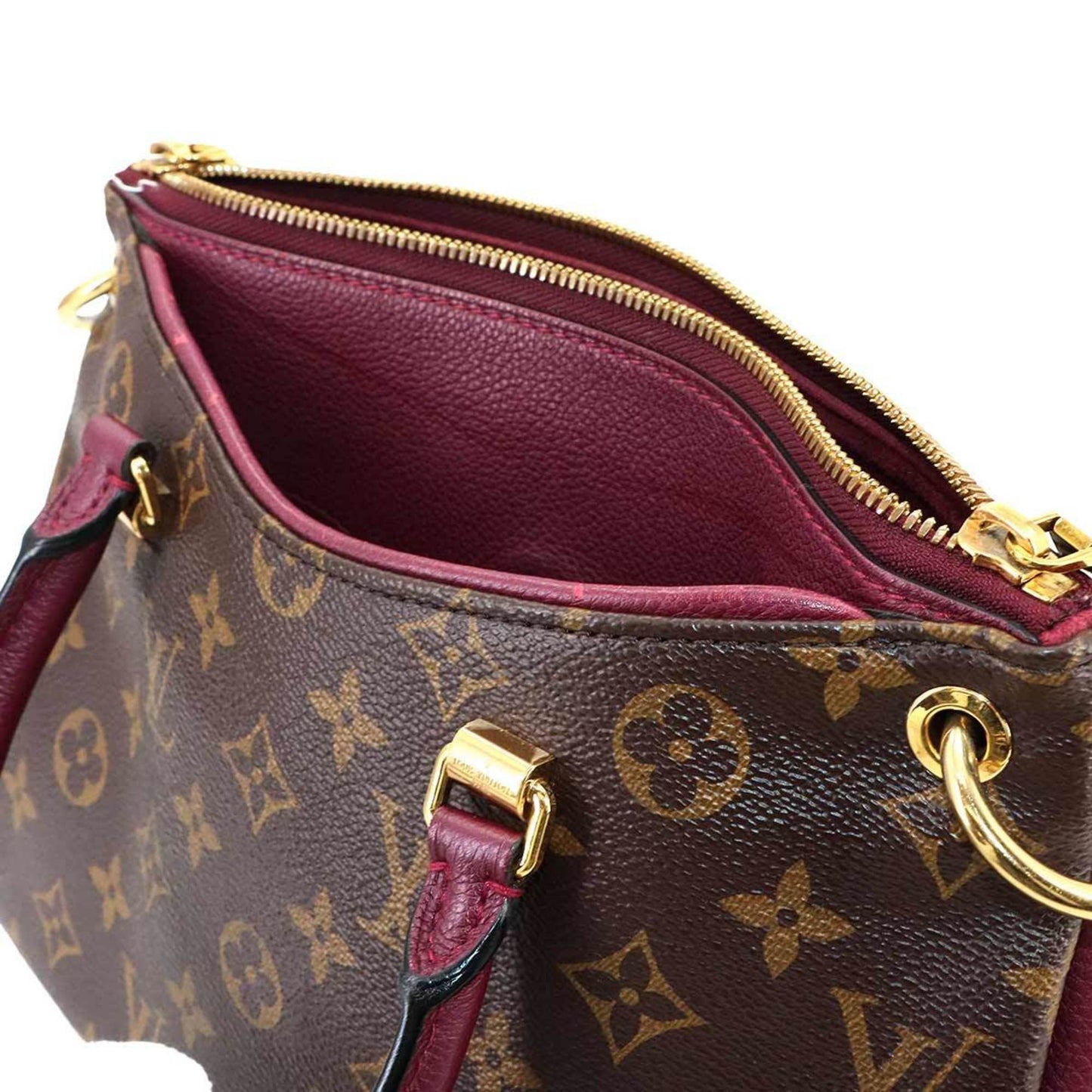 Louis Vuitton Monogram Pallas Bb 2-Way Hand/Shoulder Bag In Raisin Mm42961