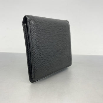 Louis Vuitton Taiga Wallet Porte Bier 3 Carte Credit M30452 Ardoise