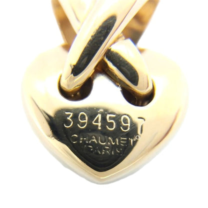 Chaumet Liens De Heart Pav Pendant Top In 18K Gold With Diamonds