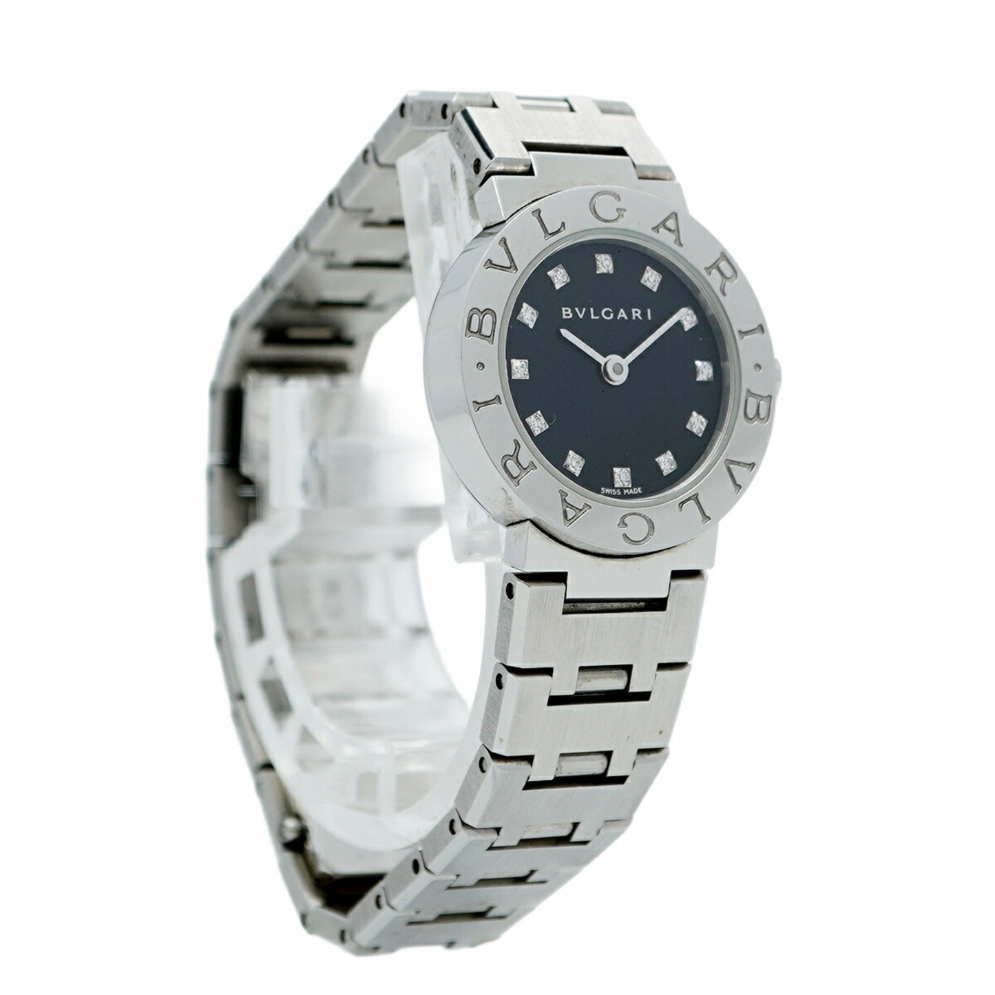 Bvlgari Bb23Ss 12 Black Dial