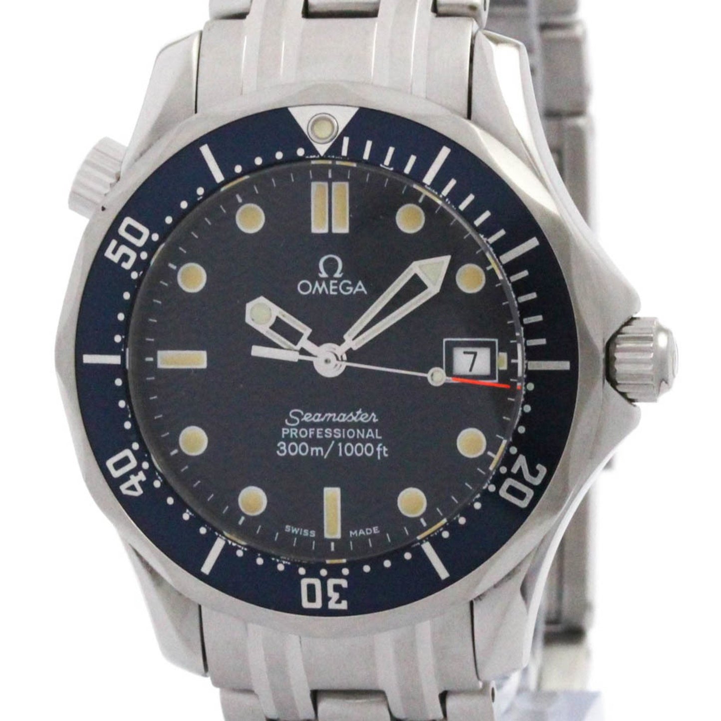 Omega Seamaster Professional 300M Steel Mid Size Watch 2561.80 Polished