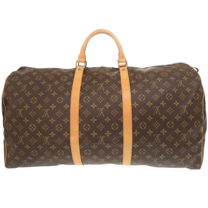 Louis Vuitton Keepall 60 Monogram M41422 Brown Boston Bag 0876 Louis Vuitton