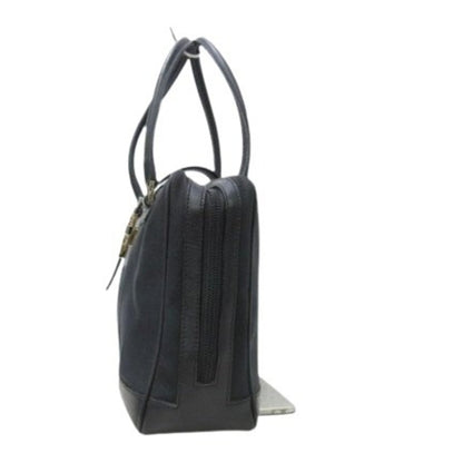 Gucci Gucci Handbag G 001-5155 Black Canvas X Leather