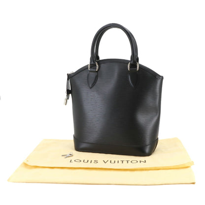 Louis Vuitton Epi Lockit Pm Handbag Leather Noir Black M42292 Lock It