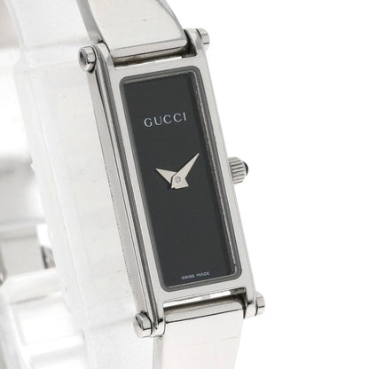 Gucci 1500L Square Face Watch Stainless Steel/Ss