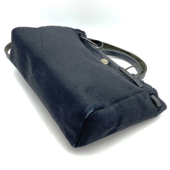 Hermes Herms Airbag Pm Canvas Shoulder Bag/Handbag In Black