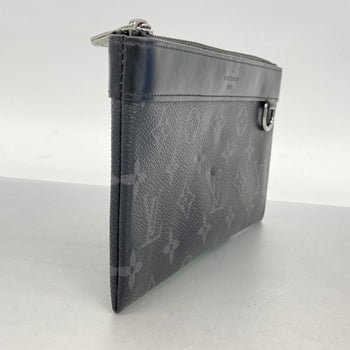 Louis Vuitton Monogram Eclipse Discovery Pm Pouch M44323 Black