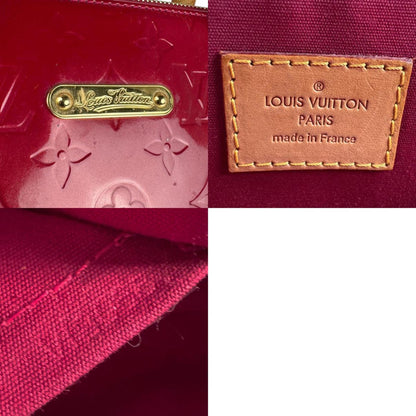Louis Vuitton Louis Vuitton Handbag Monogram Vernis Bellevue Pm Patent Leather Red Gold