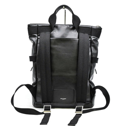 Yves Saint Laurent Saint Laurent Paris Saint Laurent Paris Rivington Lace Backpack 484172 Black