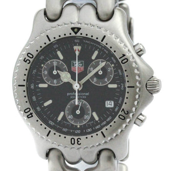 Polished Tag Heuer Sel Chronograph Leonald Ltd Edition Watch Cg1118 Bf575801