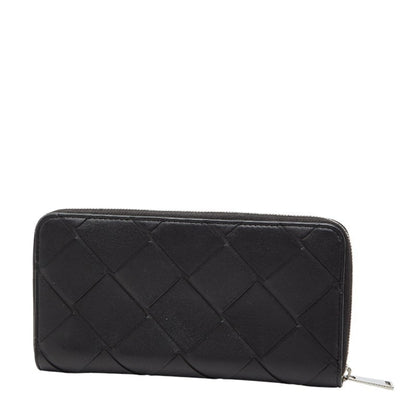 Leather - Bottega Veneta Long Wallet (Bi-Fold) Intrecciato