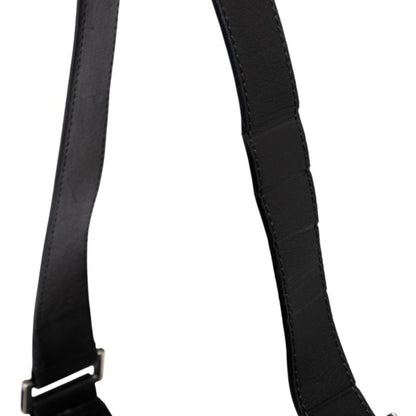 Salvatore Ferragamo Gancini One-Shoulder Bag In Black Leather