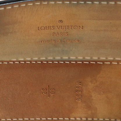 Louis Vuitton Louis Vuitton Centur Lv Initial Belt Epi Electric Black M9830
